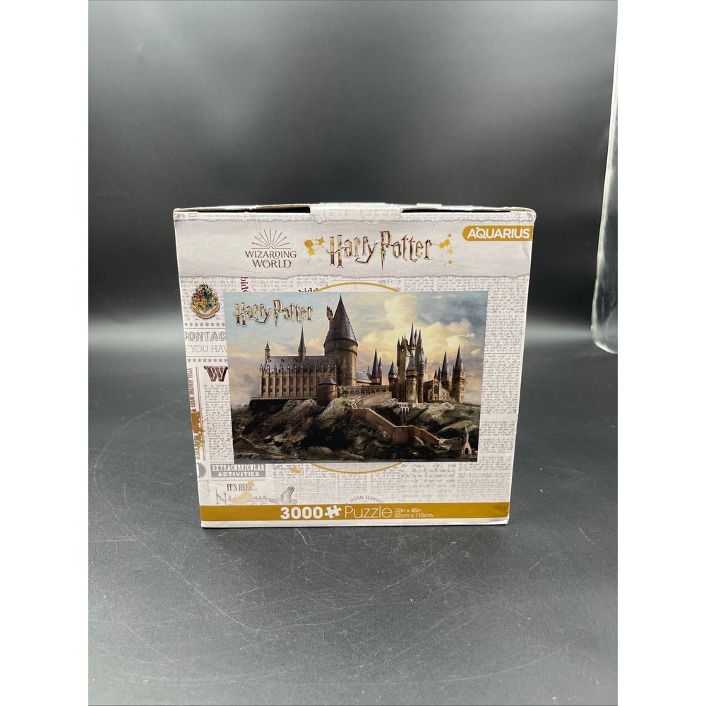 Aquarius Harry Potter Hogwarts Castle 3000 Piece Jigsaw Puzzle Wizarding World